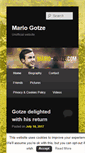 Mobile Screenshot of mario-gotze.com